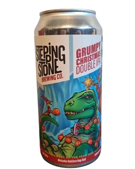 Stepping Stone Grumpy Christmas Double IPA Christmas Beer 440 ml 8%